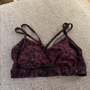 Women's Leopard Print Sports Bra